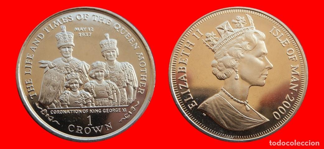 Monedas antiguas de Europa: 1 CORONA 2000 SIN CIRCULAR ISLA DE MAN-9441SC