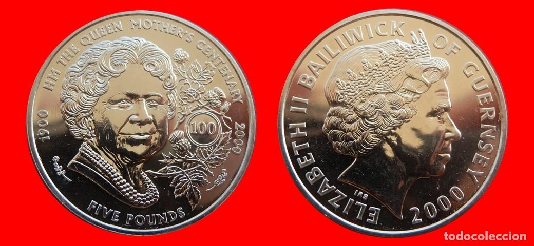 Monedas antiguas de Europa: 5 LIBRAS POUNDS 2000 SIN CIRCULAR GUERNESEY-9444SC