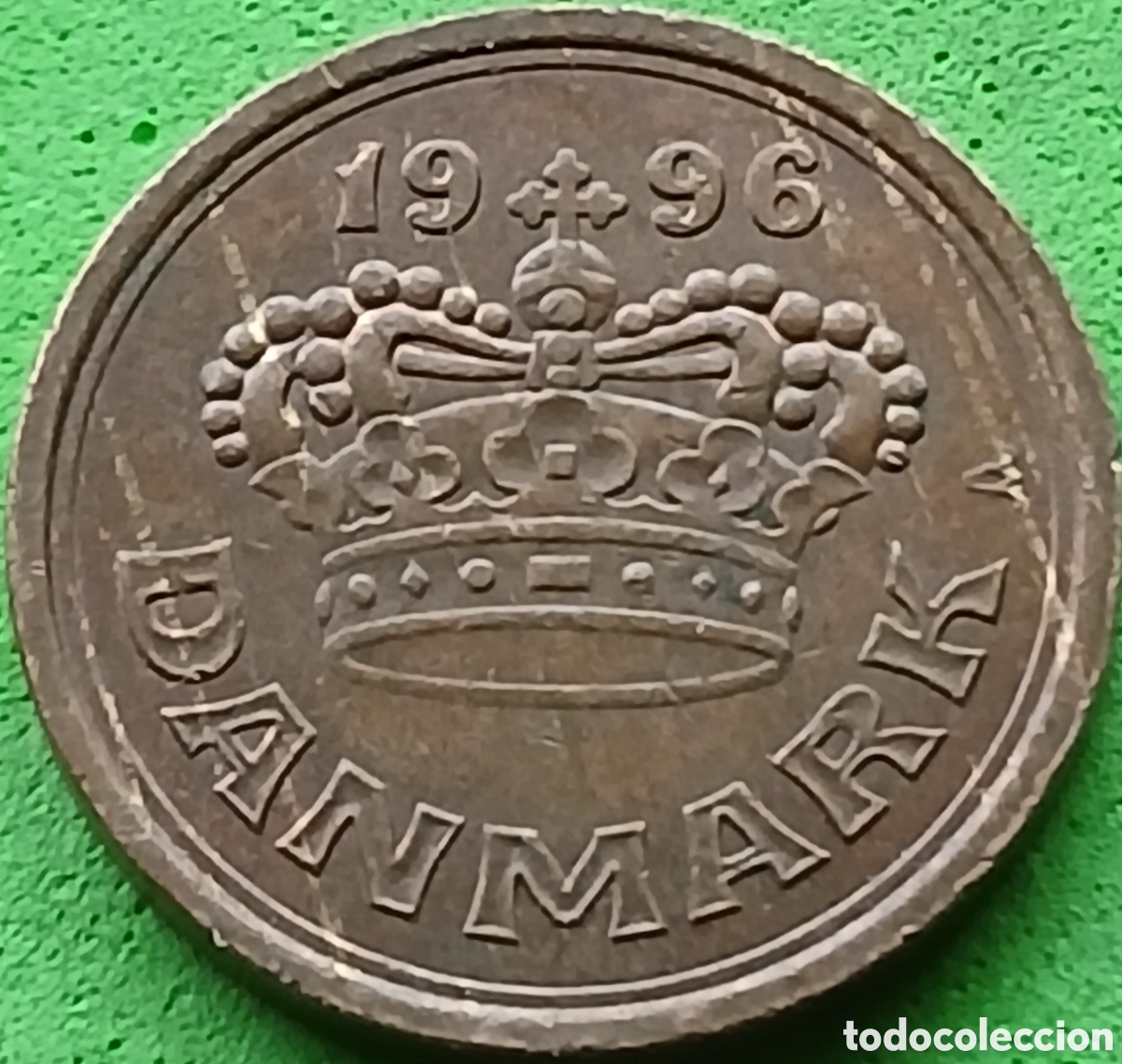 Monedas antiguas de Europa: Dinamarca 25 ore 1996 km#8638