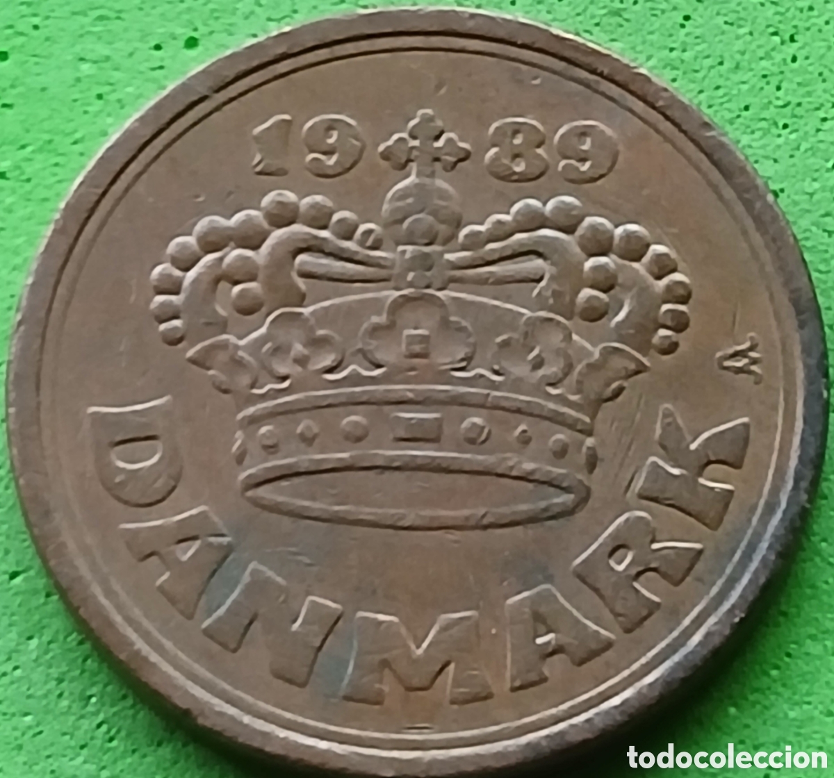 Monedas antiguas de Europa: Dinamarca 50 ore 1989 km#866
