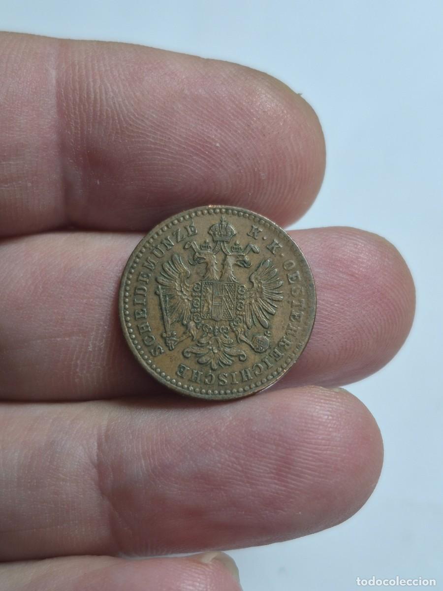Monedas antiguas de Europa: NT/ AUSTRIA 1 KREUZER 1859 CECA A (M1550)