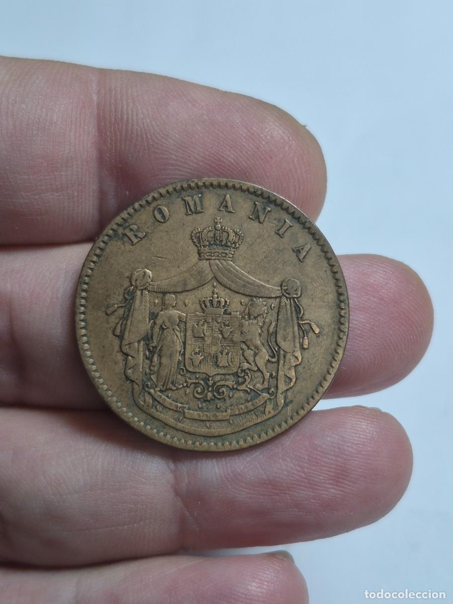 Monedas antiguas de Europa: NT/ RUMANIA 10 BANI 1867 HEATON (M1552)
