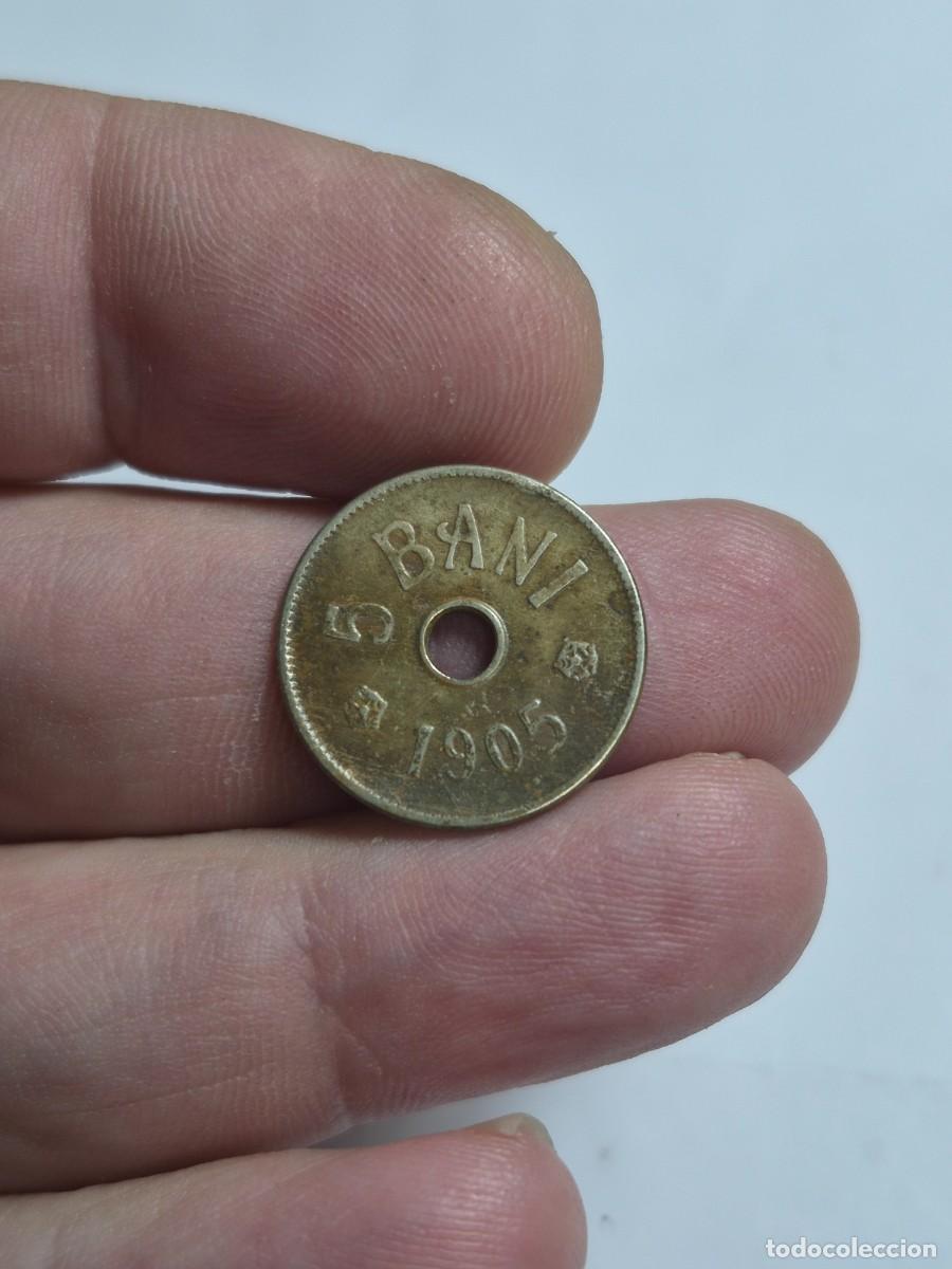 Monedas antiguas de Europa: NT/ RUMANIA 5 BANI 1905 (M1554)