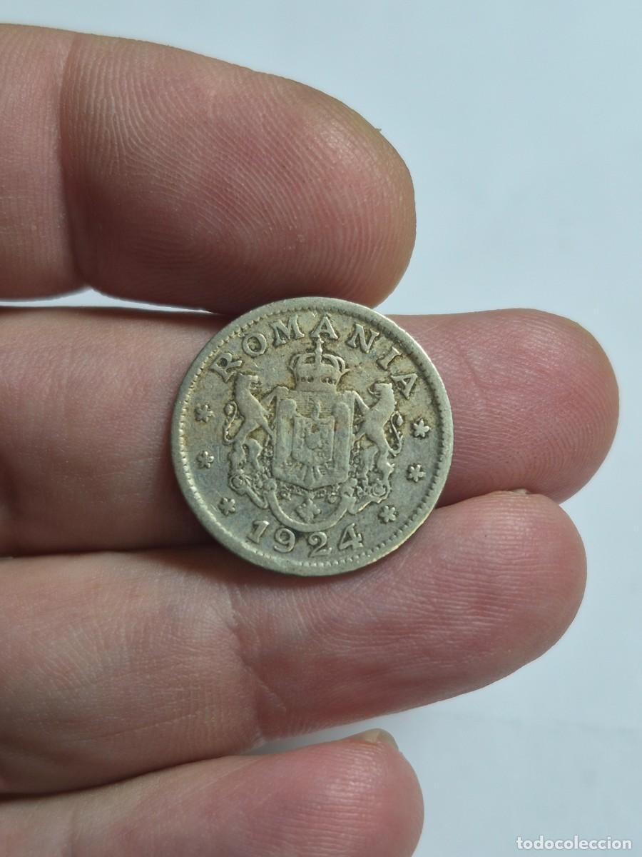 Monedas antiguas de Europa: NT/ RUMANIA 1 LEI 1924 (M1555)