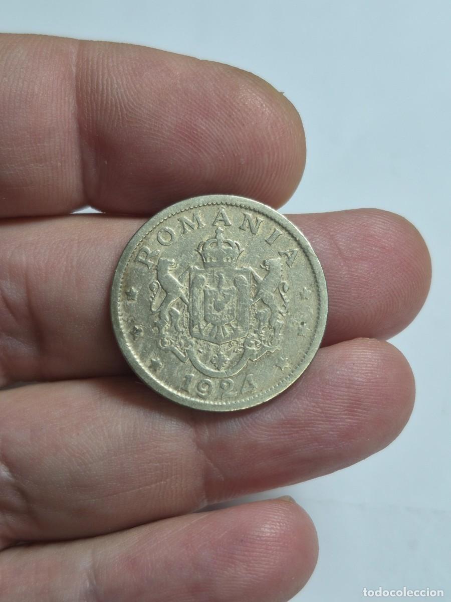 Monedas antiguas de Europa: NT/ RUMANIA 2 LEI 1924 (M1556)