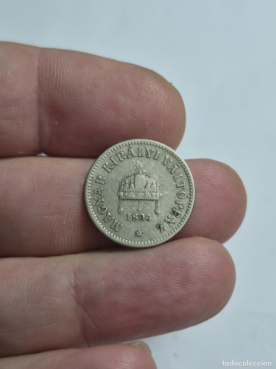 Monedas antiguas de Europa: NT/ HUNGRIA 10 FILLER 1894 (M1557)