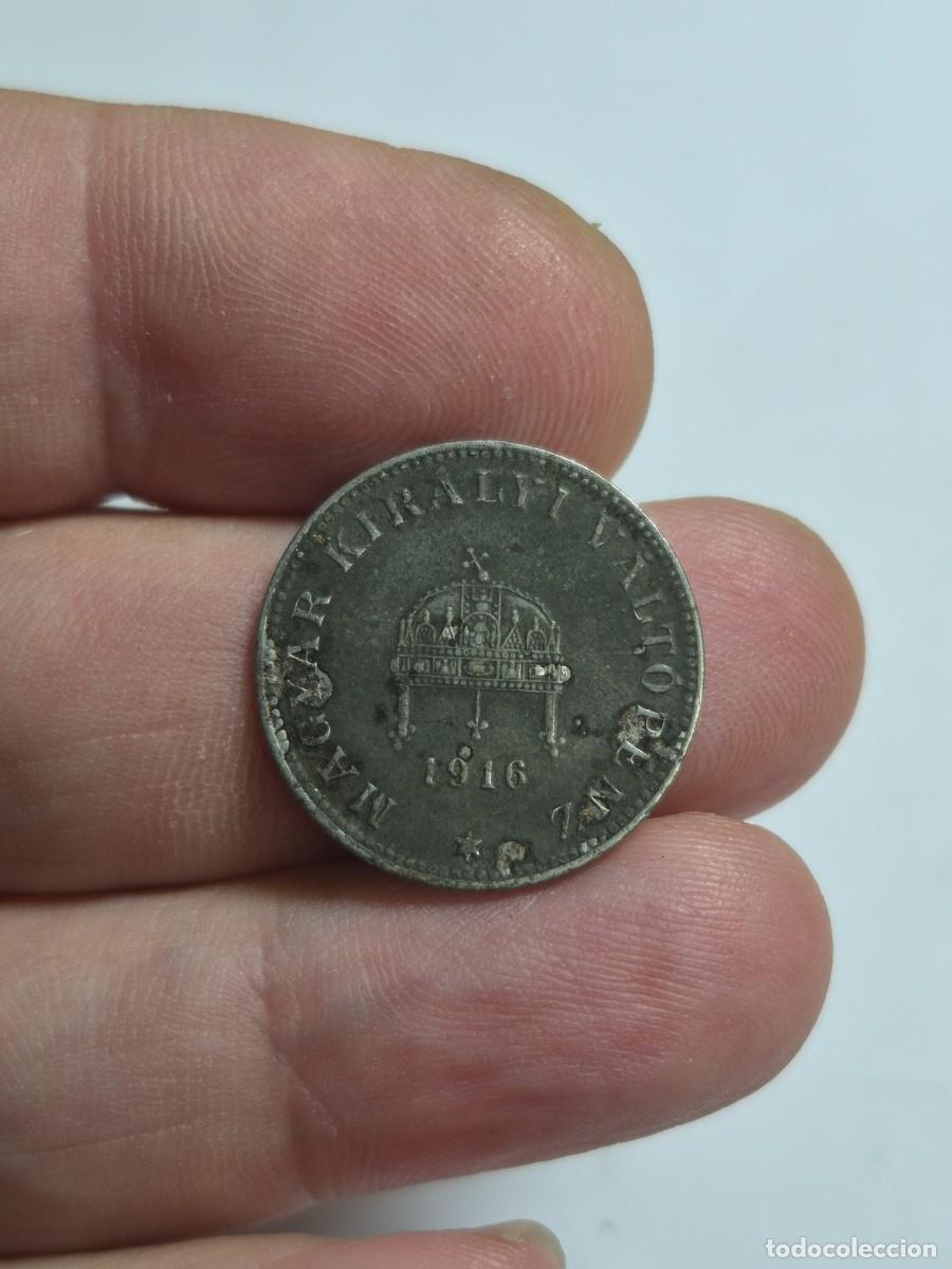 Monedas antiguas de Europa: NT/ HUNGRIA 20 FILLER 1916 (M1557)