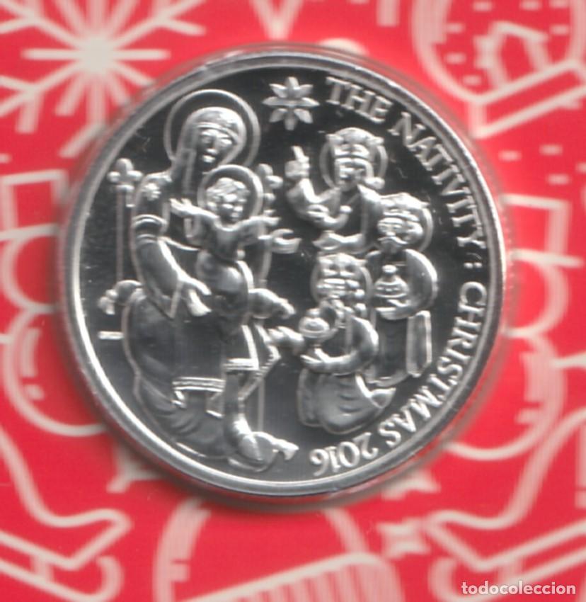 Monedas antiguas de Europa: Inglaterra cartera oficial de 20 libras 2016 Plata