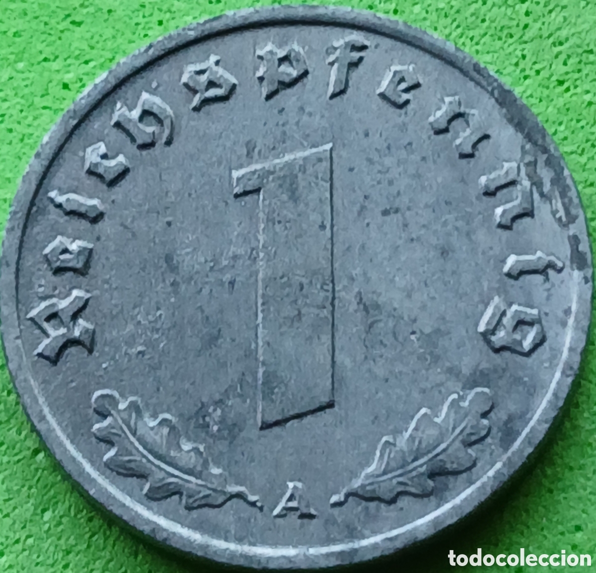 Monedas antiguas de Europa: Alemania Tercer Reich 1 reichspfennig 1943 A km#97