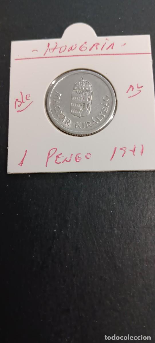 Monedas antiguas de Europa: HUNGRIA 1 PENGO 1941 BC KM=521 (ALUMINIO)