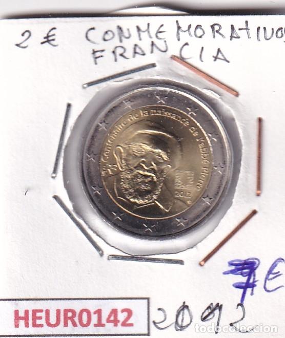 Monedas antiguas de Europa: HEUR0142 MONEDA FRANCIA 2 EUROS 2012 (Abate Peirre) SIN CIRCULAR