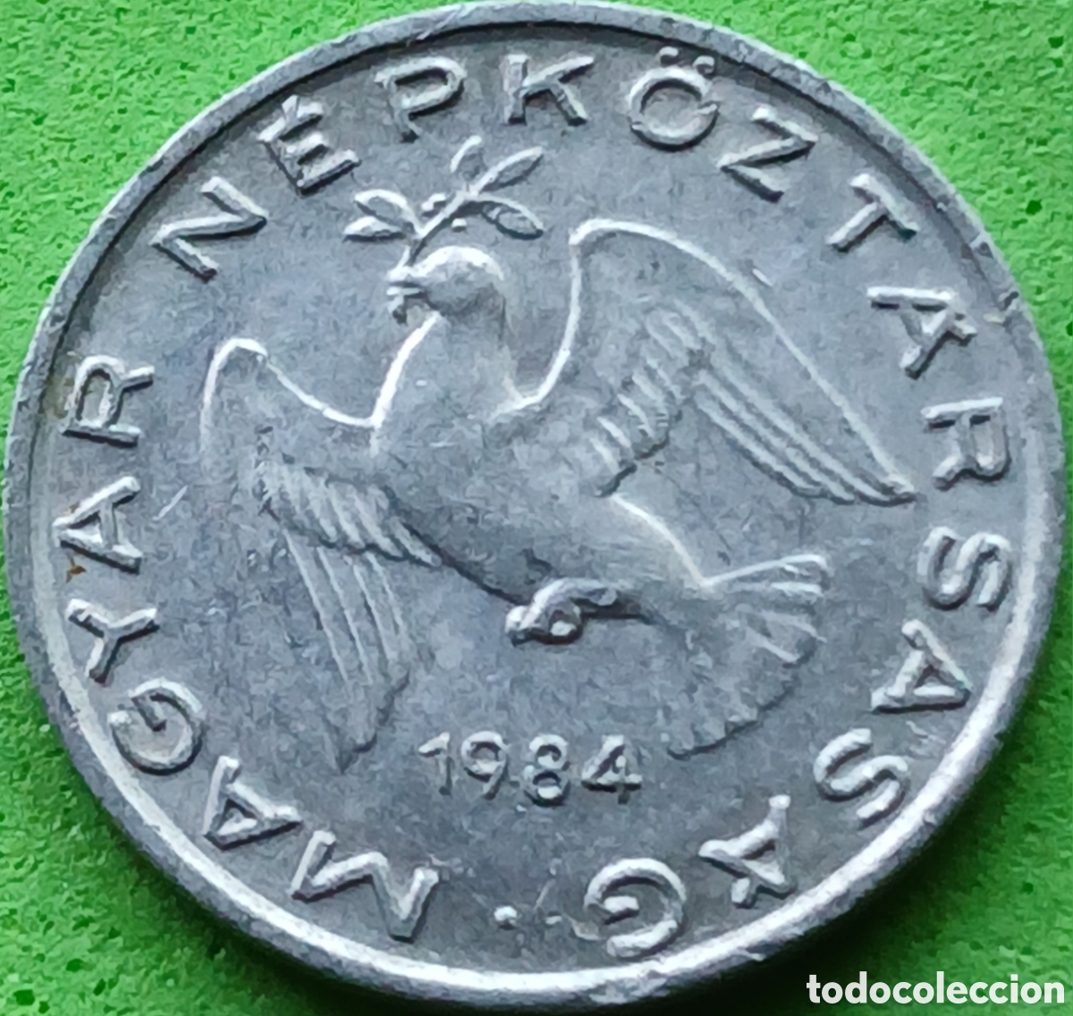 Monedas antiguas de Europa: Hungr&iacute;a 10 filler 1984 km#572