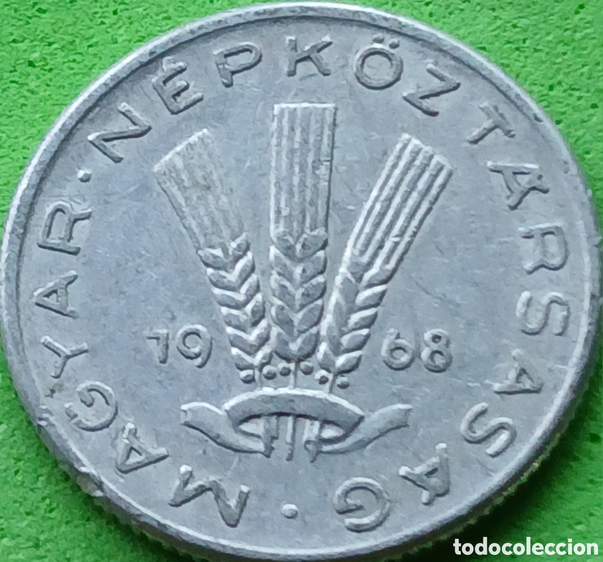 Monedas antiguas de Europa: Hungr&iacute;a 20 filler 1968 km#573