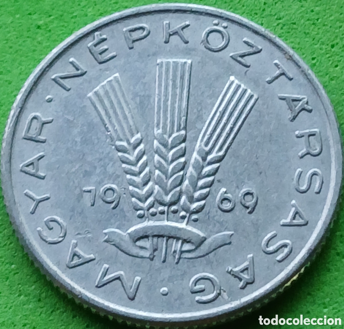 Monedas antiguas de Europa: Hungr&iacute;a 20 filler 1969 km#573