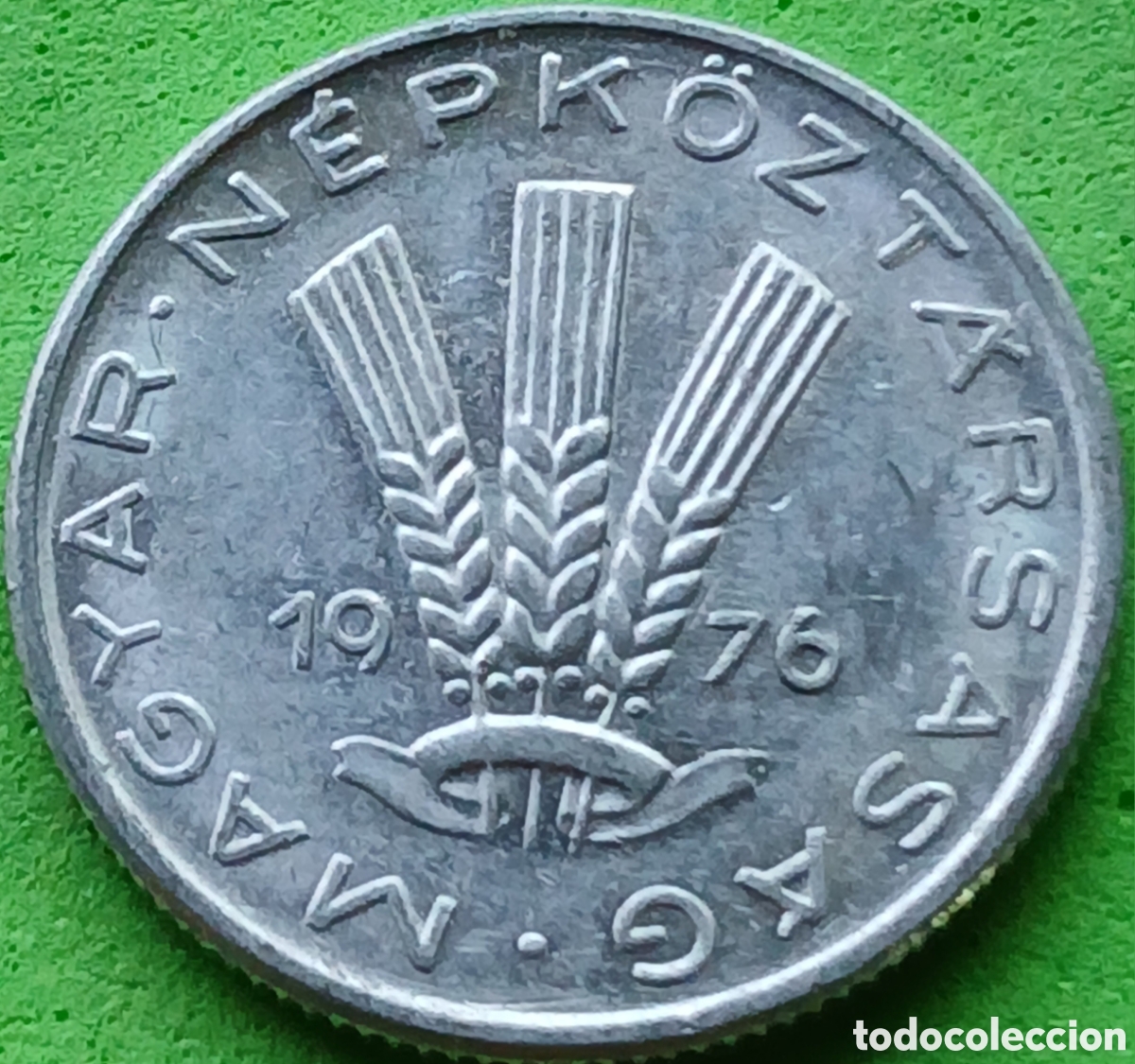 Monedas antiguas de Europa: Hungr&iacute;a 20 filler 1976 km#573