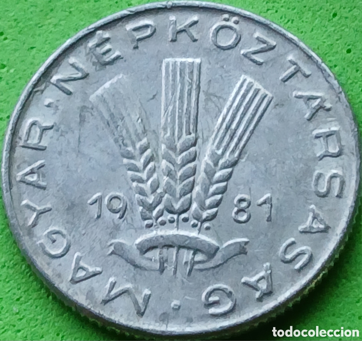 Monedas antiguas de Europa: Hungr&iacute;a 20 filler 1981 km#573