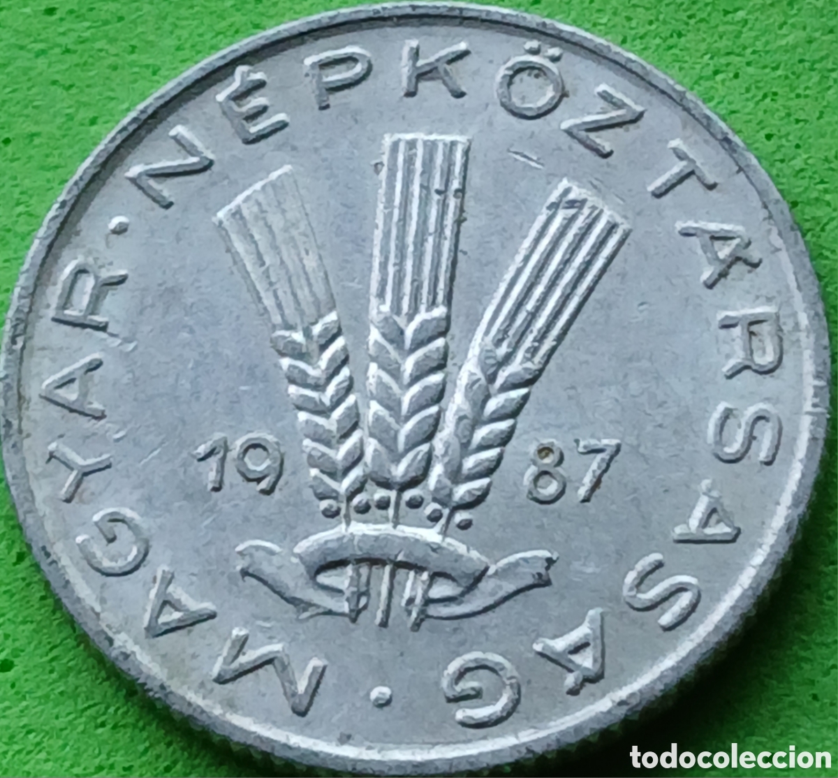 Monedas antiguas de Europa: Hungr&iacute;a 20 filler 1987 km#573