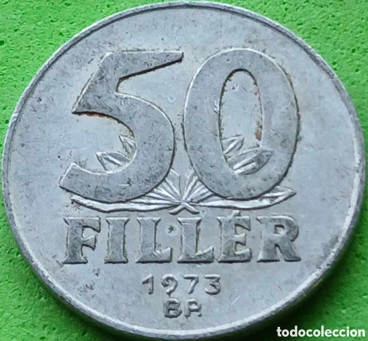 Monedas antiguas de Europa: Hungr&iacute;a 50 filler 1973 km#574