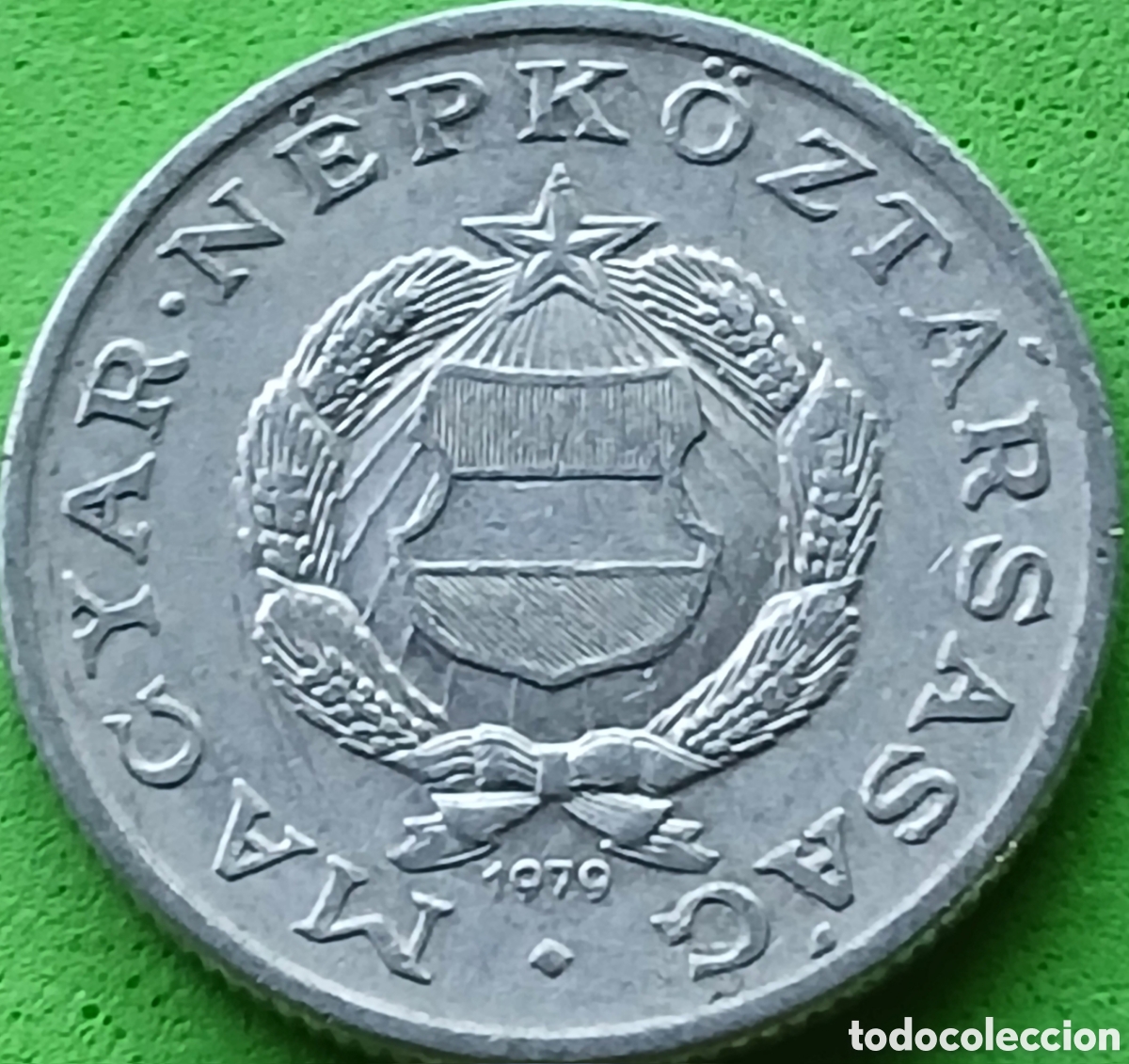 Monedas antiguas de Europa: Hungr&iacute;a 1 forint 1979 km#575