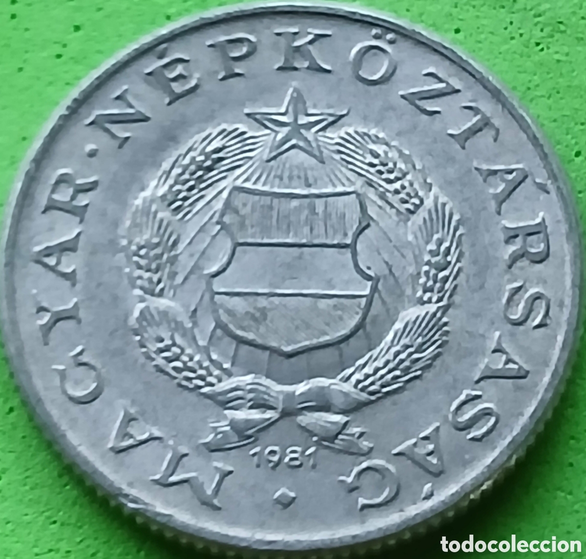 Monedas antiguas de Europa: Hungr&iacute;a 1 forint 1981 km#575