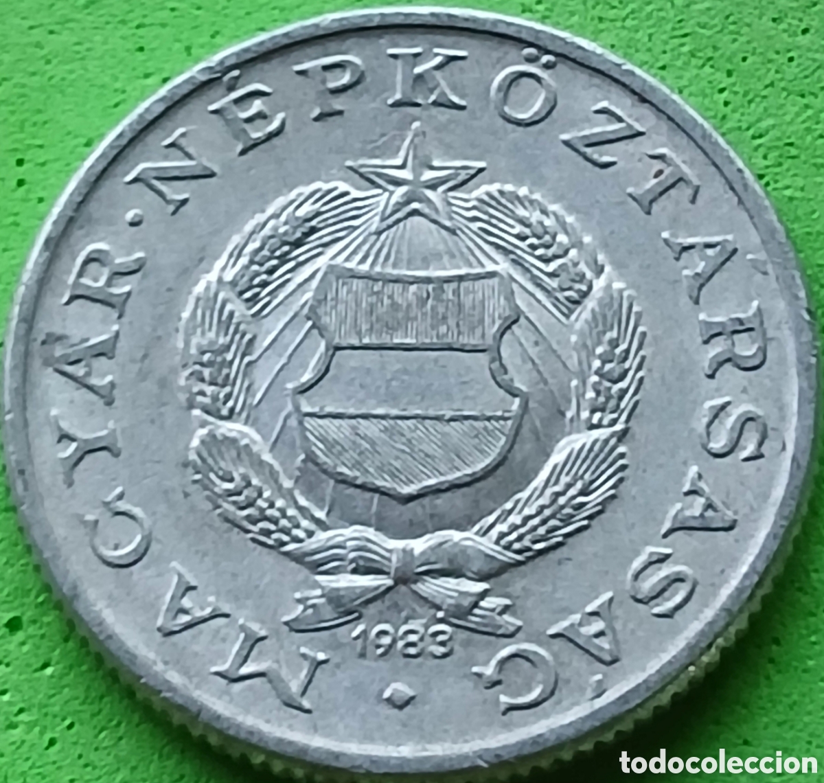 Monedas antiguas de Europa: Hungr&iacute;a 1 forint 1983 km#575