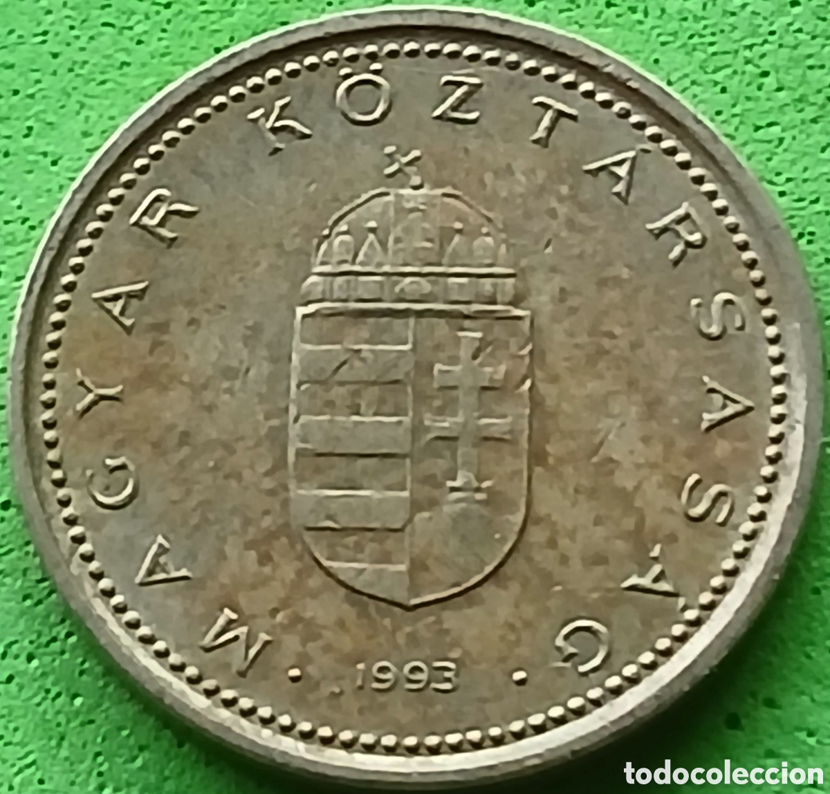 Monedas antiguas de Europa: Hungr&iacute;a 1 forint 1993 km#692