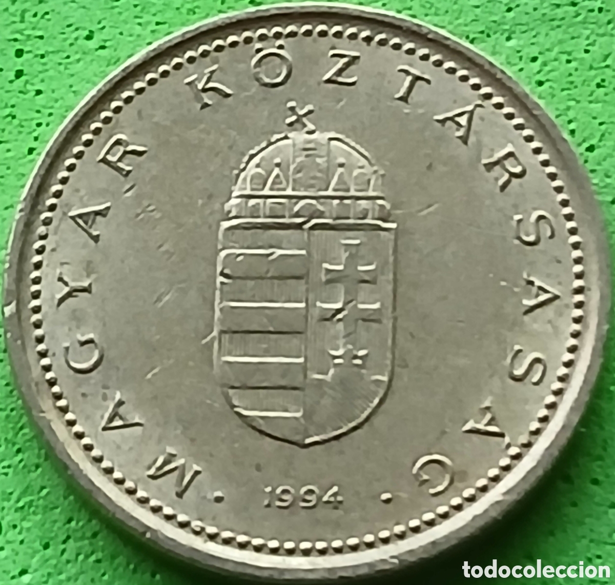 Monedas antiguas de Europa: Hungr&iacute;a 1 forint 1994 km#692