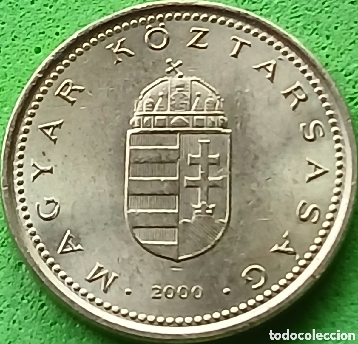 Monedas antiguas de Europa: Hungr&iacute;a 1 forint 2000 km#692