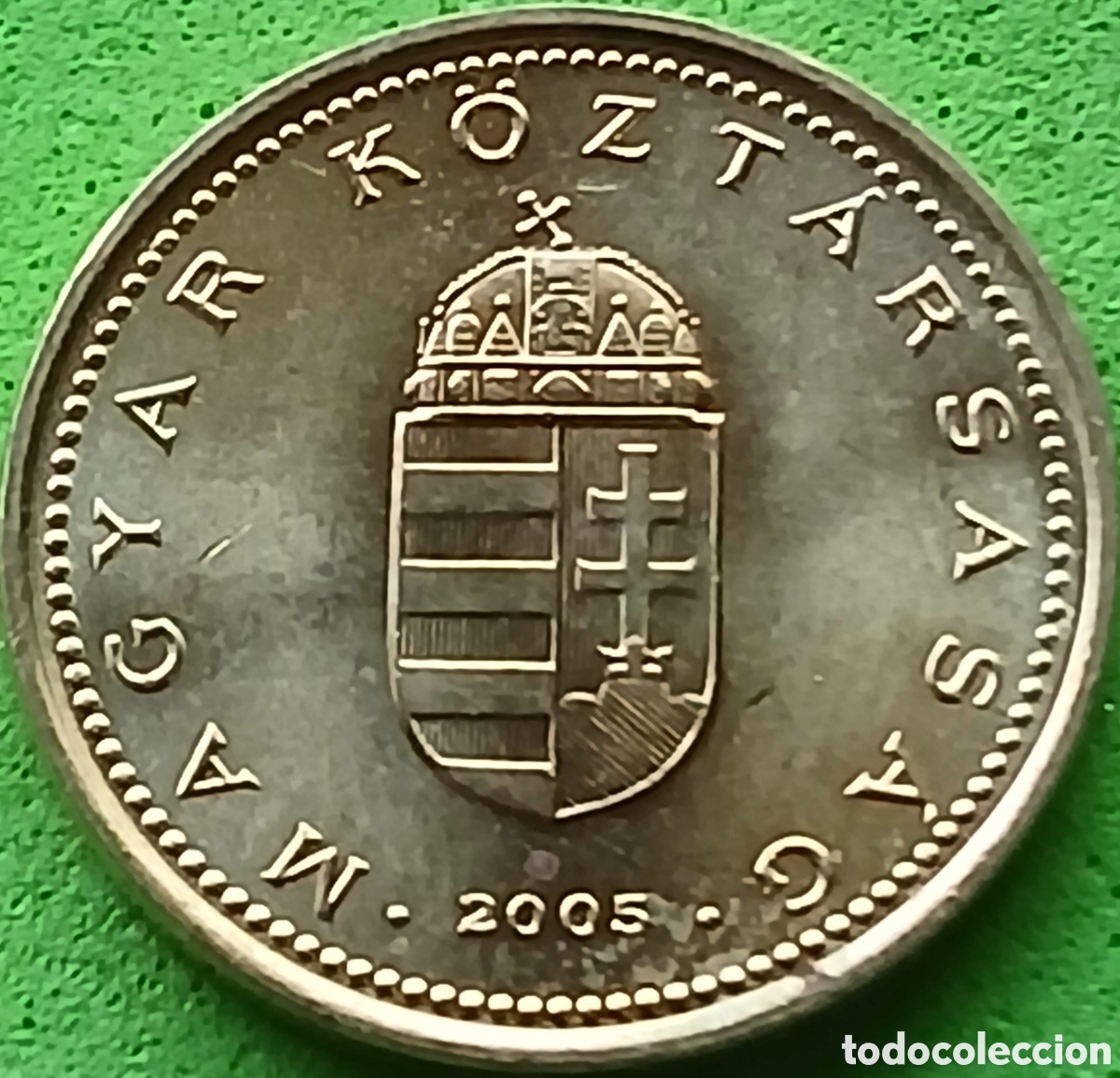 Monedas antiguas de Europa: Hungr&iacute;a 1 forint 2005 km#692