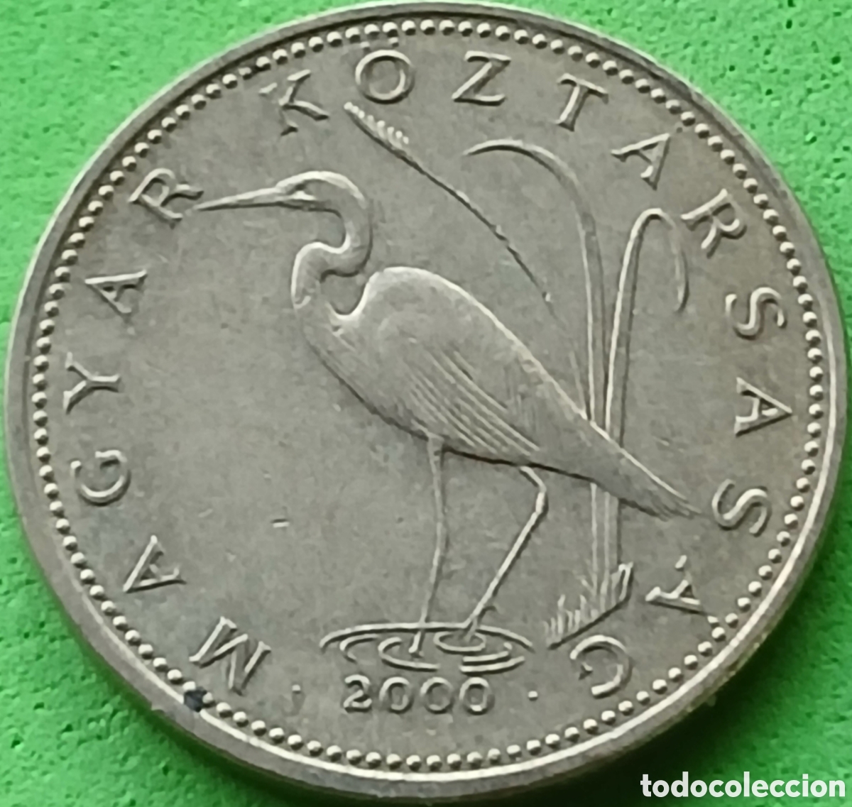 Monedas antiguas de Europa: Hungr&iacute;a 5 forint 2000 km#694