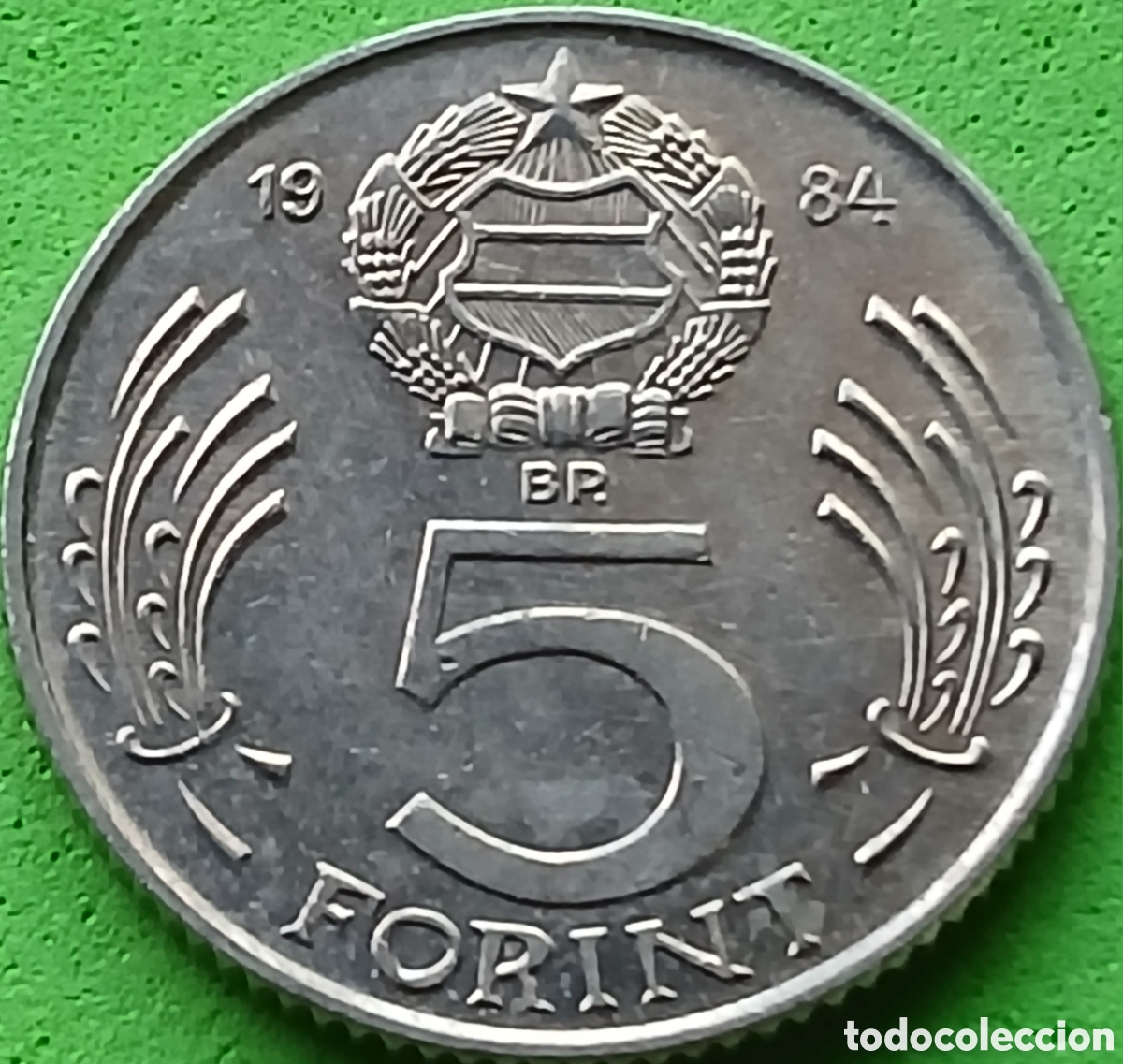 Monedas antiguas de Europa: Hungr&iacute;a 5 forint 1984 km#635