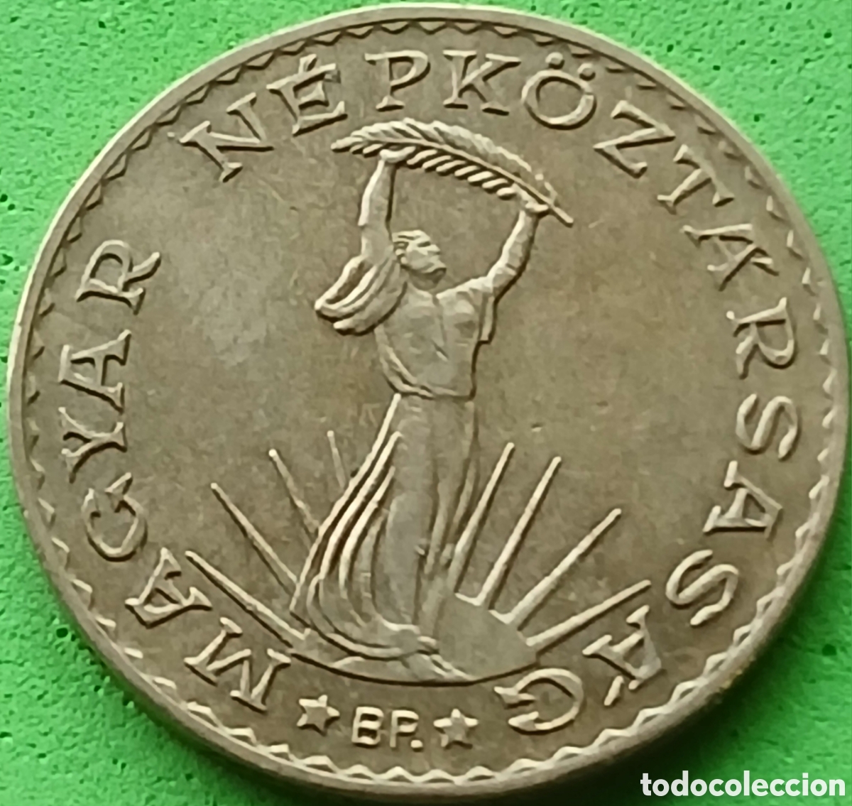 Monedas antiguas de Europa: Hungr&iacute;a 10 forint 1987 km#636