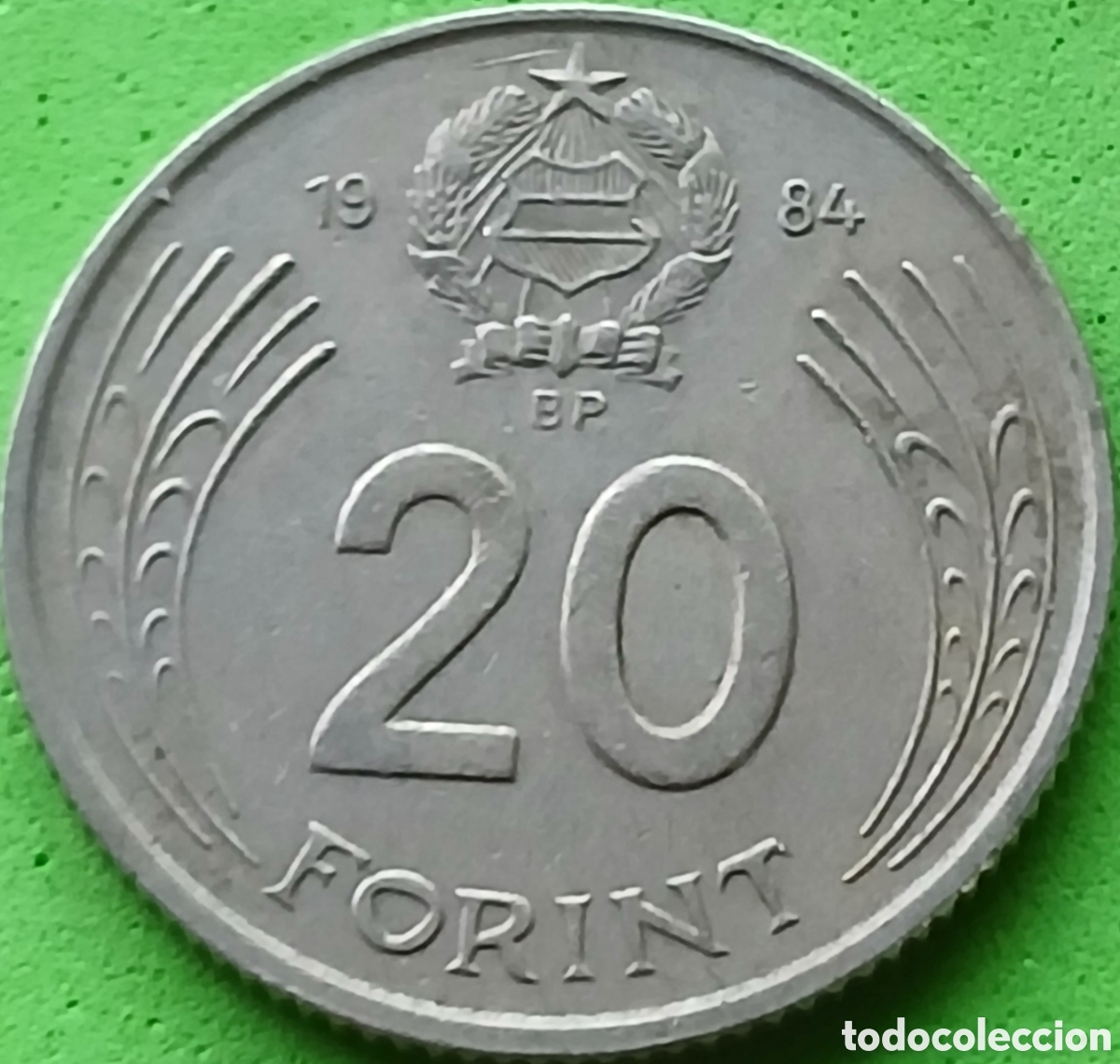 Monedas antiguas de Europa: Hungr&iacute;a 20 forint 1984 km#630
