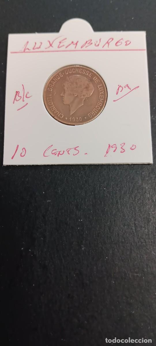 Monedas antiguas de Europa: LUXEMBURGO 10 CENTIMOS 1930 BC KM=41 (BRONCE)