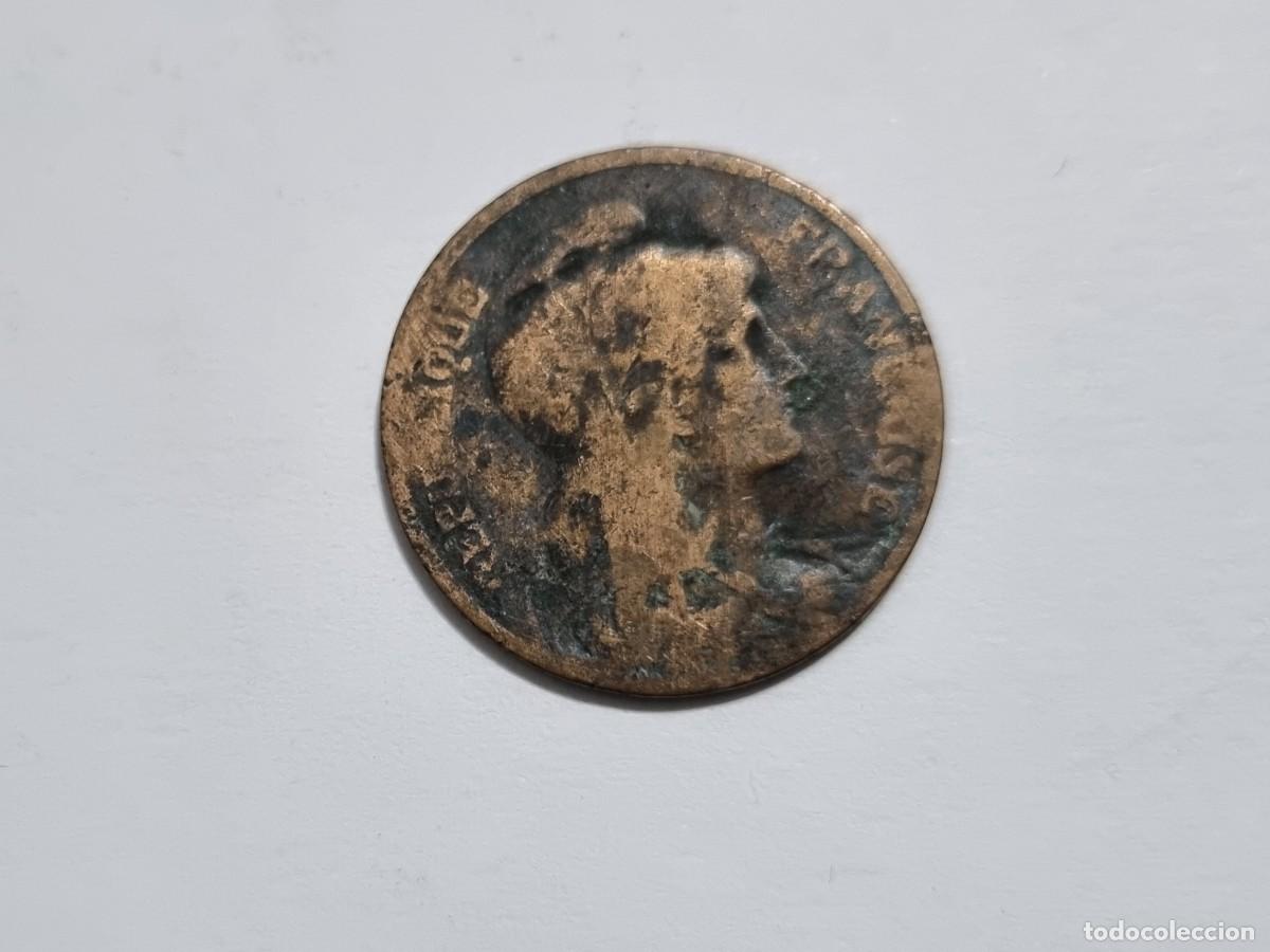 Monedas antiguas de Europa: Lote L.11 Moneda Republica Francia 5 Centimos 1901 Coleccionista Subasta