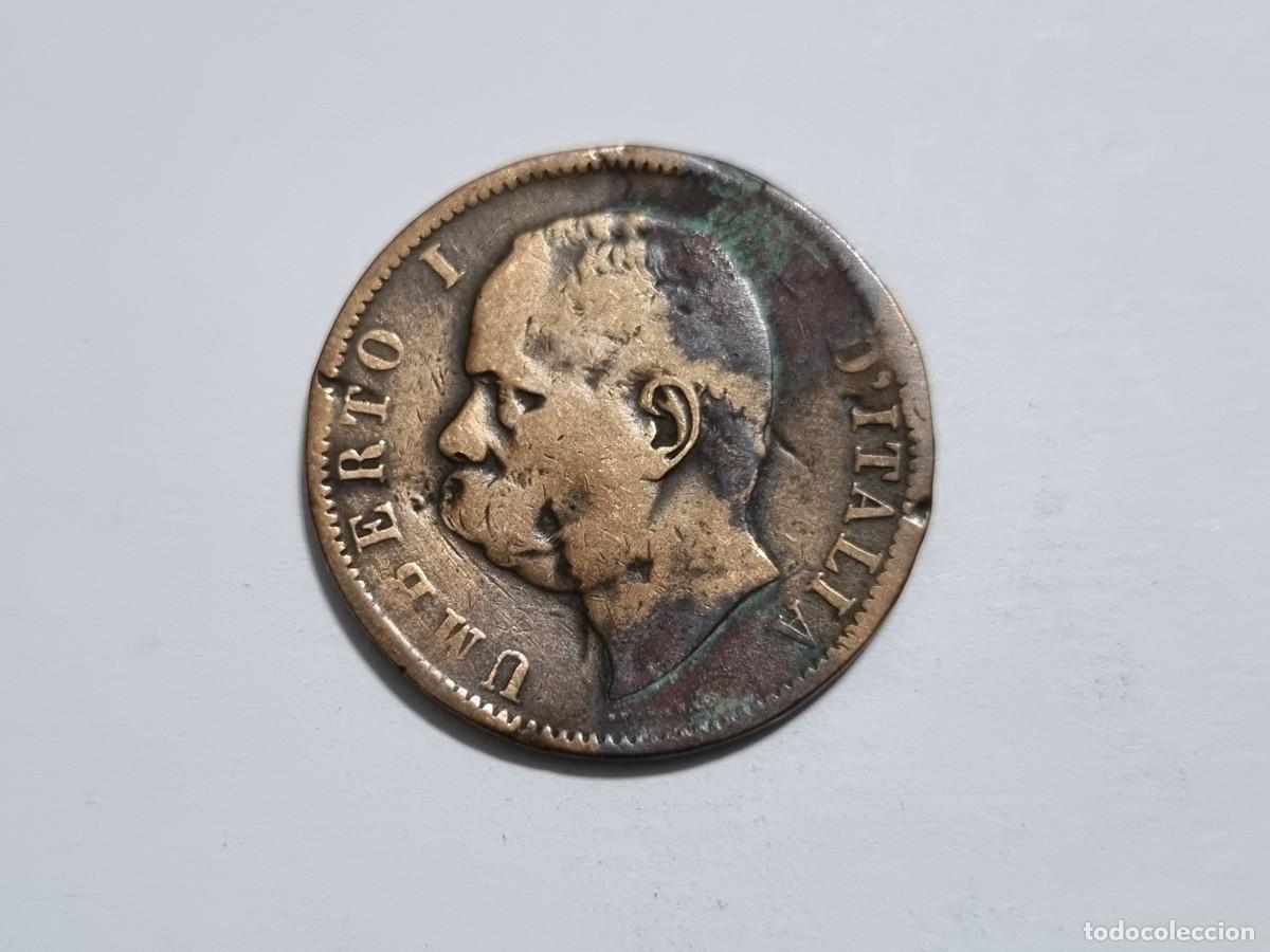 Monedas antiguas de Europa: Lote L.18 Moneda Italia 10 Centesimi Centimos 1894 Umberto Coleccionista Subasta
