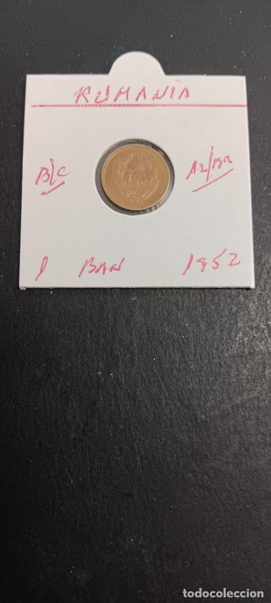 Monedas antiguas de Europa: RUMANIA 1 BAN 1952 BC KM=81.1 (ALUMINIO-BRONCE)