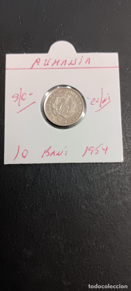 Monedas antiguas de Europa: RUMANIA 10 BAN 1954 EBC KM=84.2 (CUPRONIQUEL)