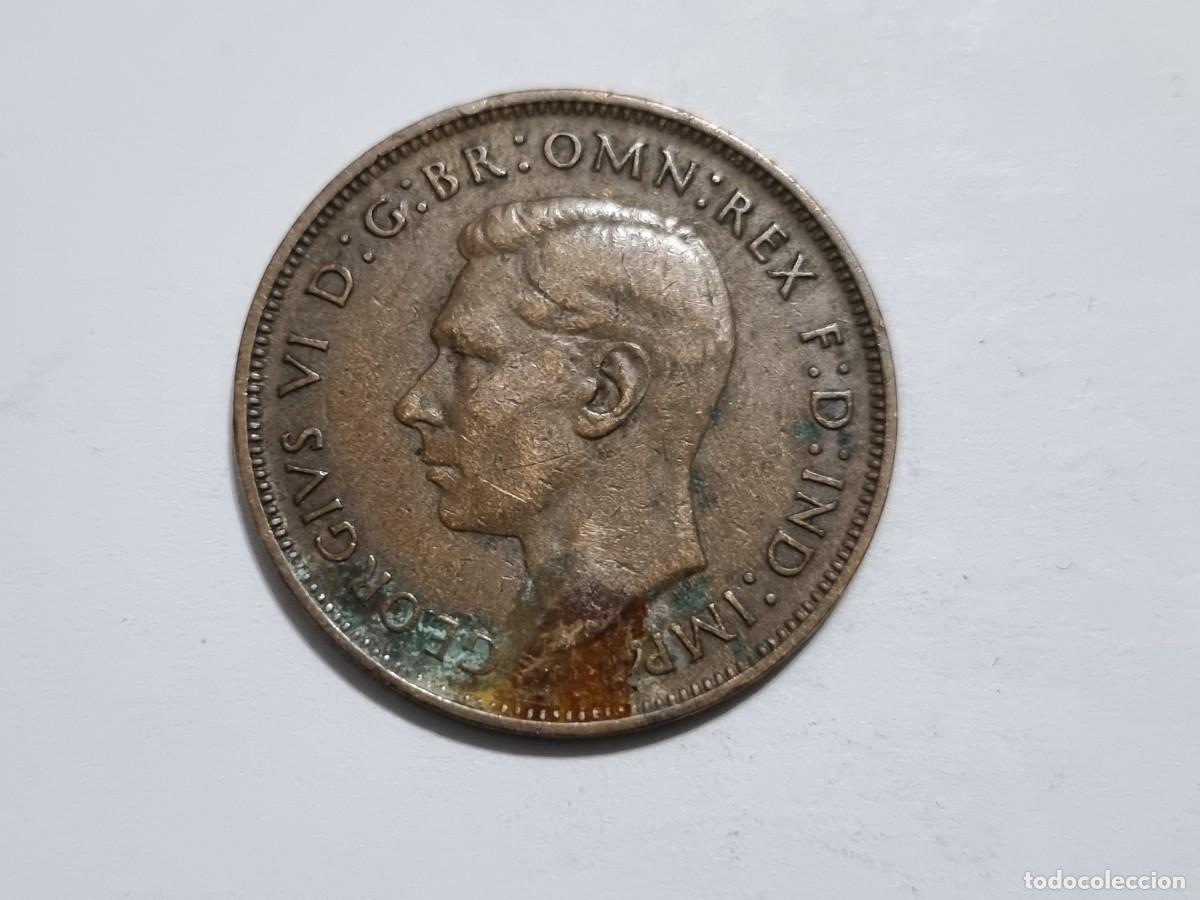 Monedas antiguas de Europa: Lote L.29 Moneda Gran Breta&ntilde;a UK Un 1 Penique 1946 Coleccionista Subasta