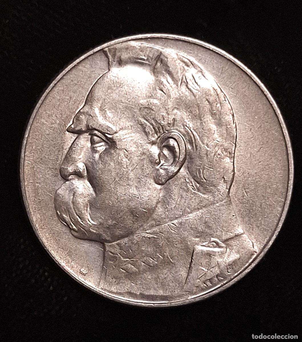 Monedas antiguas de Europa: Polonia - 5 Zlotych 1936 PLATA