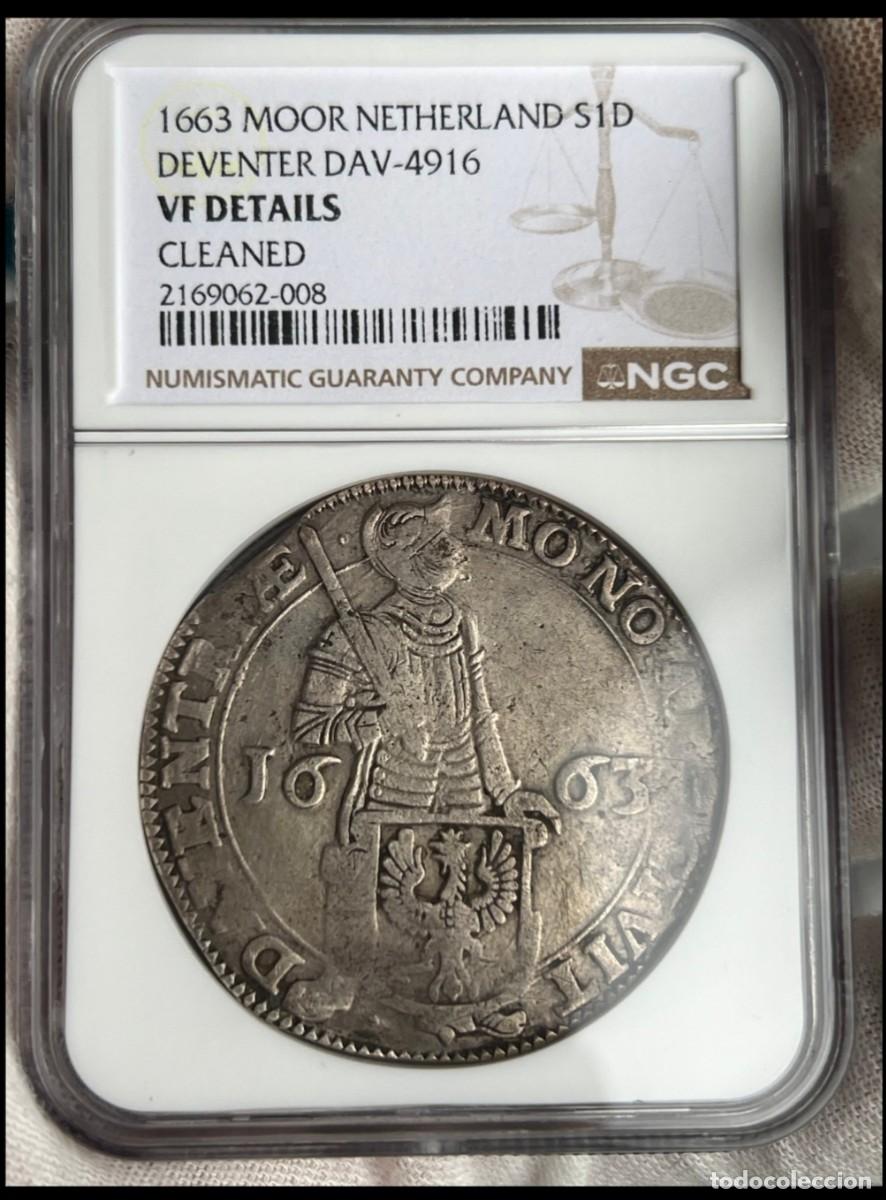 Monedas antiguas de Europa: Ducado Holand&eacute;s de 1663 Deventer