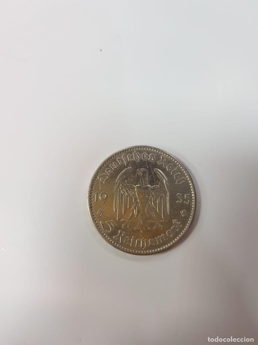Monedas antiguas de Europa: ALEMANIA-5 MARCOS-1935