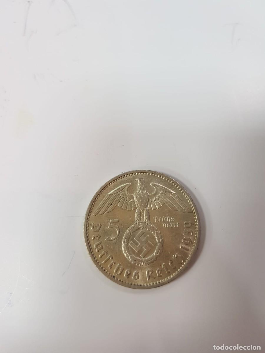 Monedas antiguas de Europa: ALEMANIA-5 MARCOS-1939