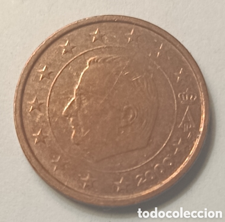 Monedas antiguas de Europa: 2 C&Eacute;NTIMOS/2000 (B&Eacute;LGICA)
