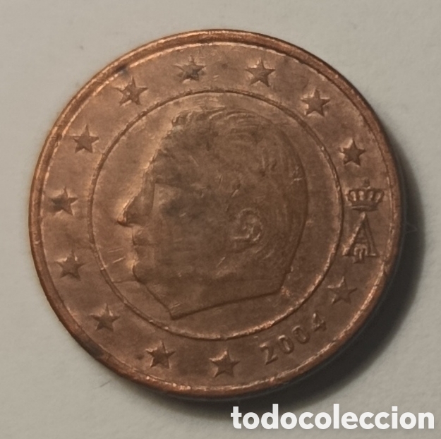 Monedas antiguas de Europa: 1 C&Eacute;NTIMO/2004 (B&Eacute;LGICA)