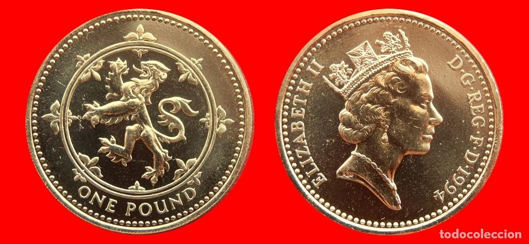 Monedas antiguas de Europa: 1 LIBRA POUND 1994 SIN CIRCULAR PROCEDENTE DE BLISTER INGLATERRA REINO UNIDO-9560SC