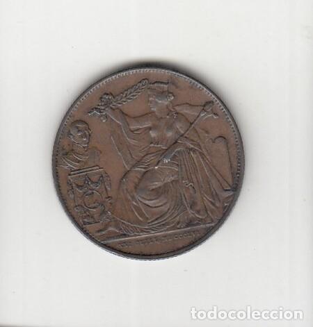 Monedas antiguas de Europa: B&Eacute;LGICA. Medalla del 25 Aniversario del Reinado de 1855.