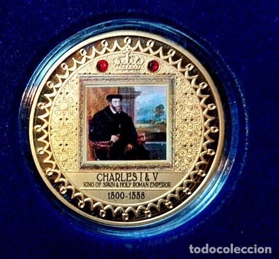 Monedas antiguas de Europa: Carlos I de Espa&ntilde;a y V de Alemania Sacro Imperio romano germ&aacute;nico