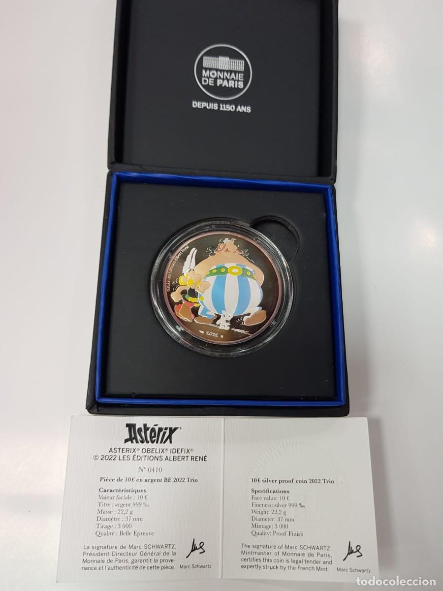 Monedas antiguas de Europa: FRANCIA 10 EURO-ASTERIX-2022