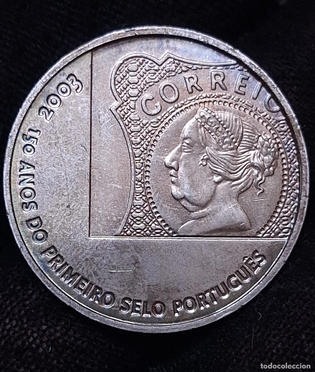 Monedas antiguas de Europa: Portugal - 5 Euros 2003 PLATA